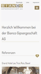 Mobile Screenshot of biancoag.ch