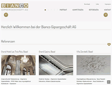 Tablet Screenshot of biancoag.ch